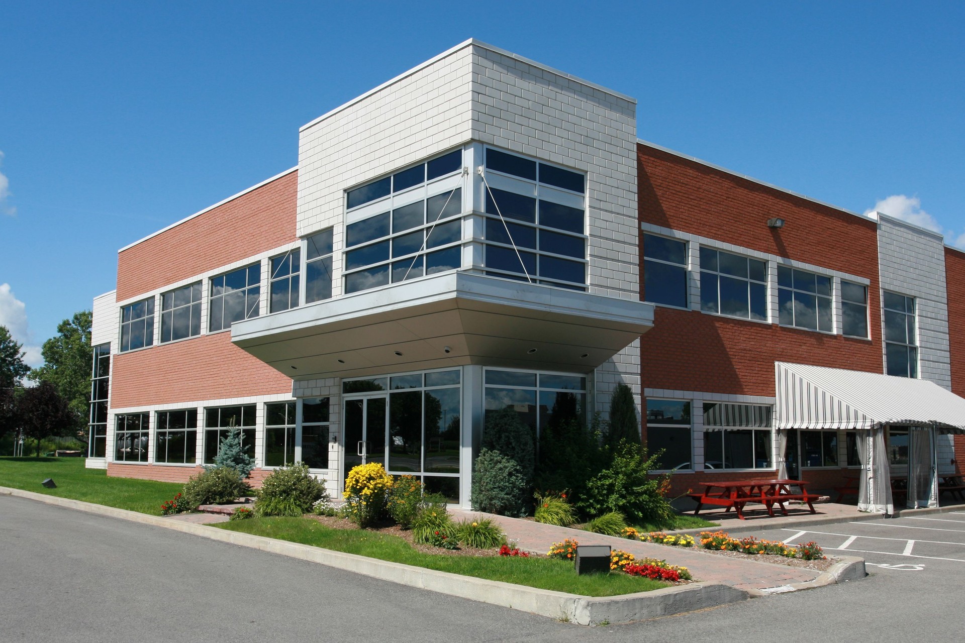 New Modern Industrial or Commercial Building